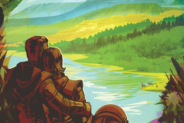 Ultra cool NASA retro space travel posters