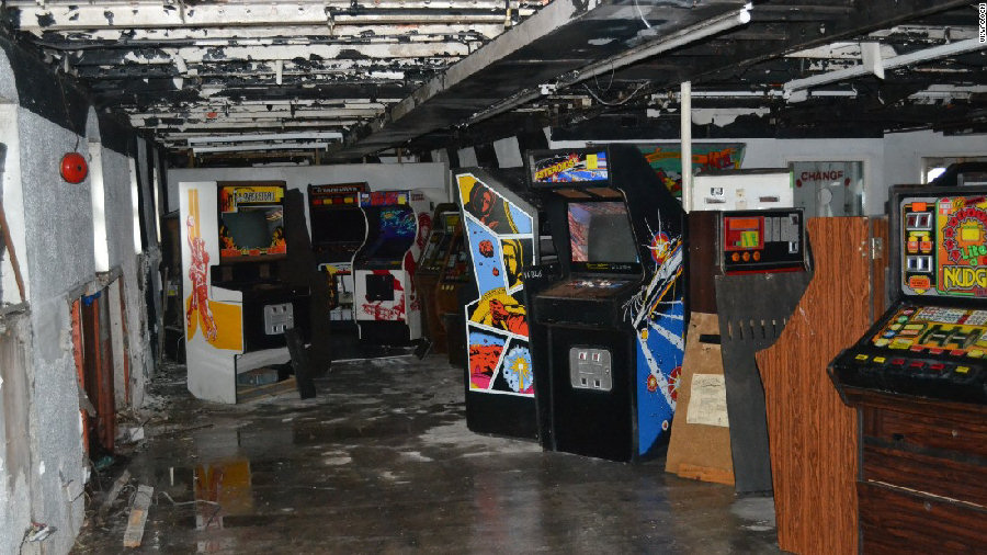 arcade machines and fruit machines aboard the duke of lancaster cruise ship