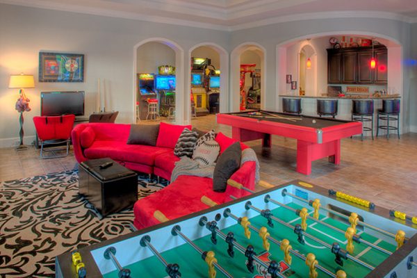 20 inspirational games room ideas